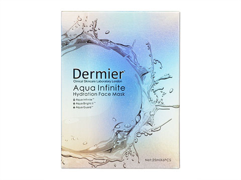 Dermier アクアインフィニットハイドレーションフェイスマスクの商品写真