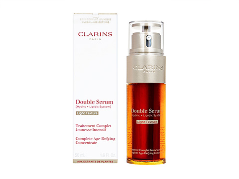 CLARINS ダブルセラム コンプリートエイジデファイングコンセントレイト(ライトテクスチャー)の商品写真