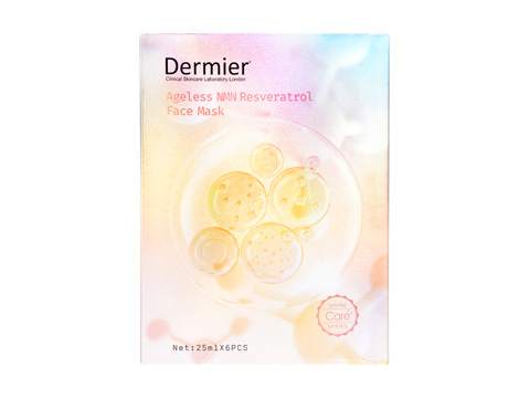 Dermier エイジレスNMNレスベラトロール フェイスマスクの商品写真